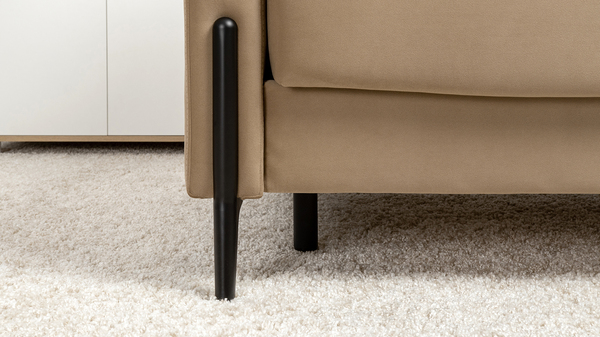 Диван-кровать прямой Барселона ТД 670 велюр Diagonal 290 бежевый