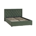 Кровать Марион 140 велюр OCEAN 012 темно-зеленый с ортопедическим основанием и подъемным механизмом (спальное место 140 х 200)