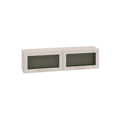 Шкаф навесной Ричфорд 16.328 кашемир 5981 BS, моно керамика D166-2 ПВХ