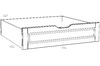 Ящик для белья к кровати Оливия 180 (2 шт.) НМ 040.39-03 Х